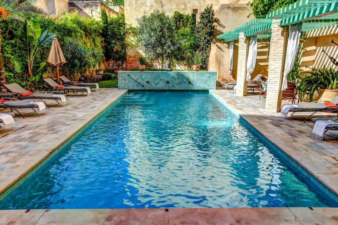 Riad Laaroussa Fès Exteriör bild